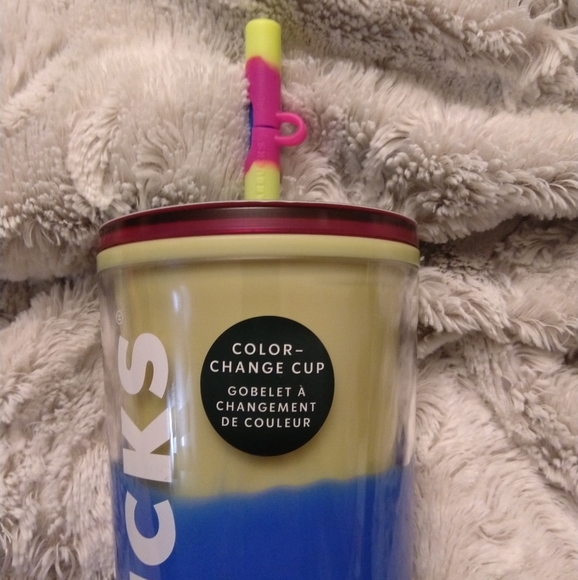 Starbucks Spring 2023 Citrus Clear Colour Change Cold Cup *NWT* - Picture 3 of 12